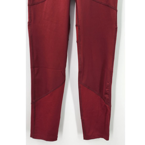 NEW NWT New Balance Dry Red Full Length Base Tights Size Small Training Gym - Picture 5 of 8